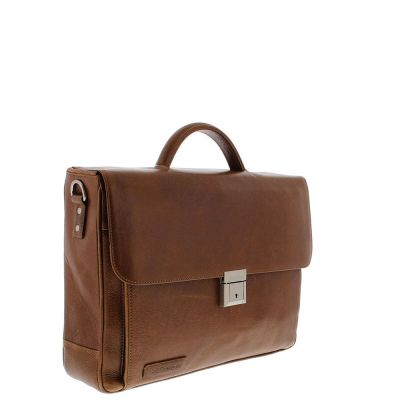 Plevier Urban Norrmalm briefcase 15.6 Inch Cognac #3